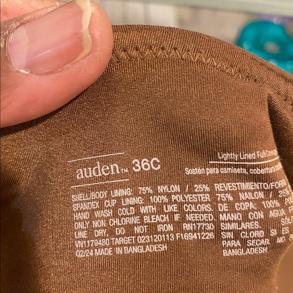 Auden size 36C Bra New With Tags - Picture 5 of 5